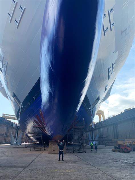 Royal Caribbeans Harmony Of The Seas Completes Dry Dock Royal
