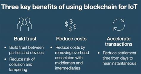 what are the benefits of combining the blockchain with iot