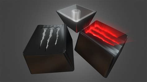 Monster Energy Cherry Mx Keycaps 3d Model By Kafu Design Kafudesign