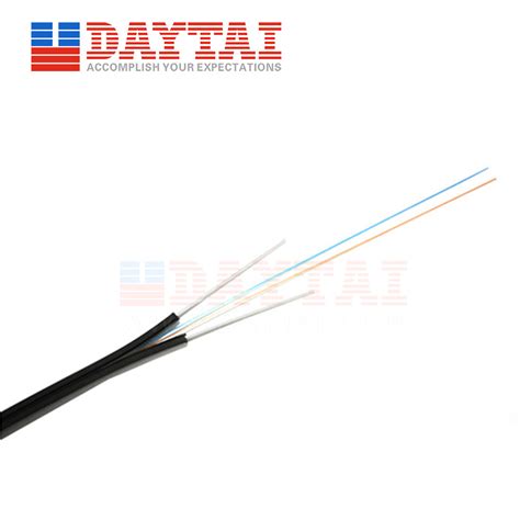 Indoor Lszh Sheath 1 2 4 Core Gjxfh Fiber Optic Drop Cable China