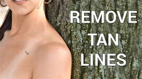 How To Remove Tan Lines In Photoshop Youtube