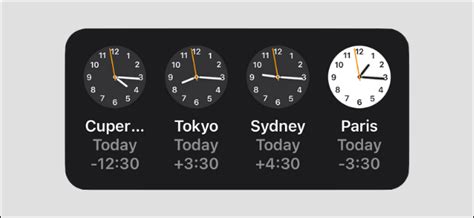 How To Add World Clock And Time Zone Widgets To Your Iphone