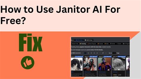 How To Use Janitor Ai For Free Youtube