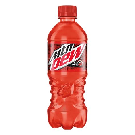 Mountain Dew Code Red Cherry Flavor Soda Shop Soda At H E B
