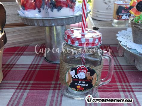 For this farm / country second birthday party, i created an entrance balloon decoration, centerpieces and two balloon columns. Barnyard Party Ideas: Eli's Farm Birthday Party ...