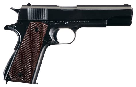 Extraordinary 1941 Production World War Ii Us Colt Model 1911a1 Semi