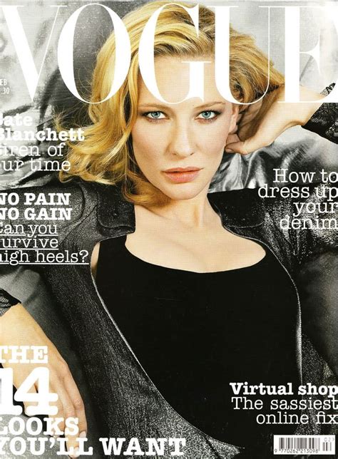 Cate Blanchett Vogue Magazine Cate Blanchett Vogue Covers Vogue