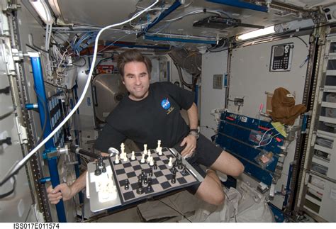 How does a chess knight move? NASA - Chess, Live From Space: What's Your Move?