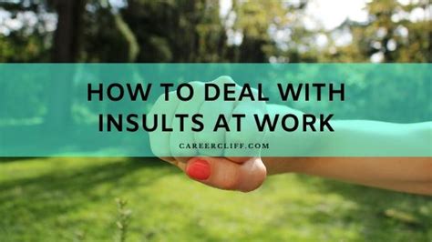 How To Deal With Unacceptable Behavior At Work Careercliff