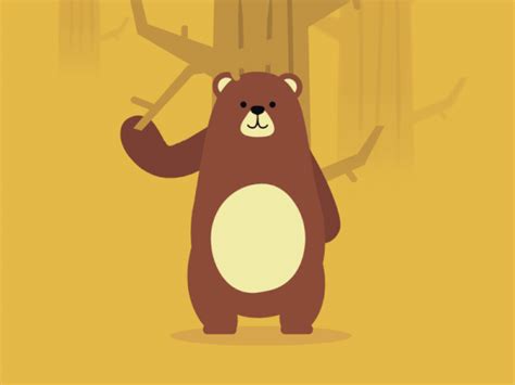 Dancing Bear Animated  Behance