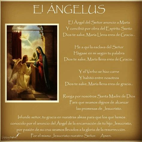 Oracion Del Angelus Letra Dale