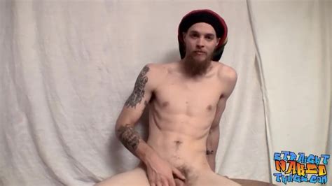 Straight Bearded Thug York Reid Masturbates And Cums Solo