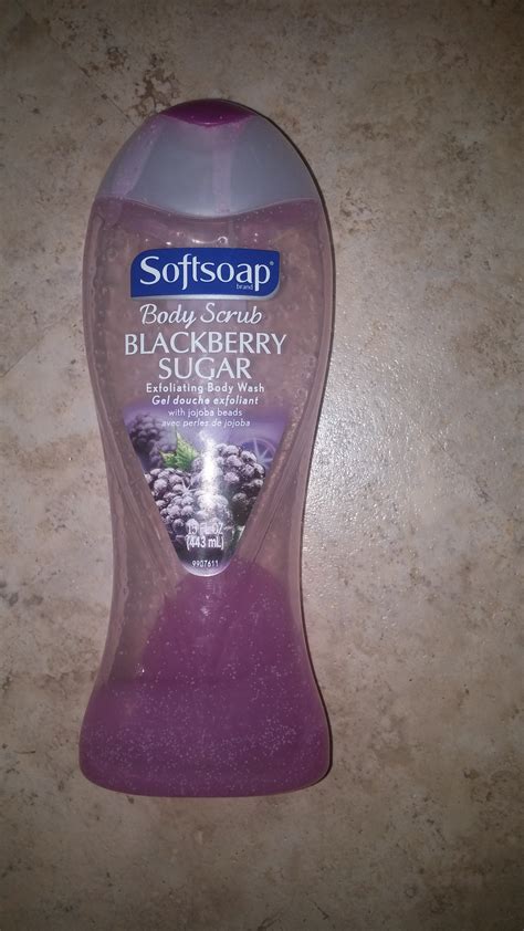 Softsoap Body Scrub Blackberry Exfoliating Body Wash Reviews In Body