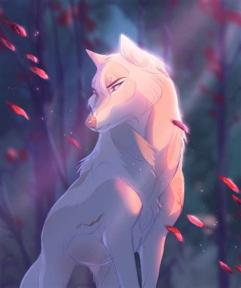 On Deviantart Cute Wolf Drawings Anime Wolf Drawing