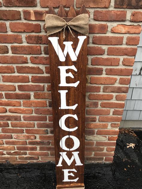 Welcome Signs Rustic Welcome Signs Outdoor Welcome Sign Etsy In 2021