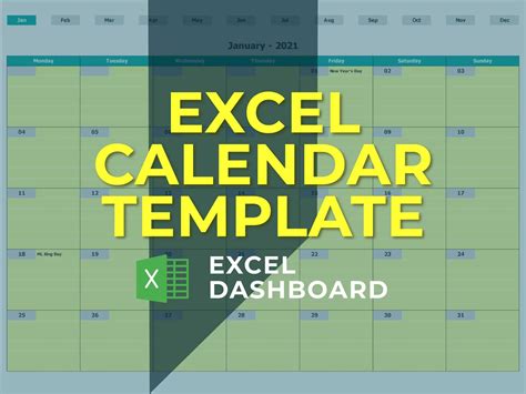 Excel Calendar Template For Free Download Now