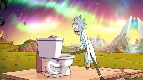 Rick And Morty Ricks Special Poop Place S4ep2 Youtube