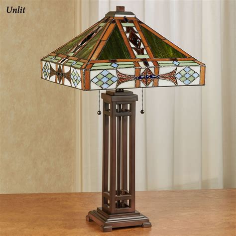Javier Stained Glass Table Lamp