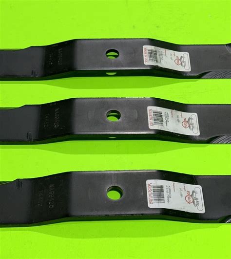 3 Repl Kubota Lawn Mower Blades 60 Cut K5112 71940 K511271940 K132 Set