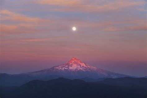 Nwilsonphoto Super Moon Over Mt Hood By Nicholas Peter Wilson