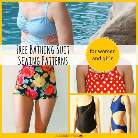 10 Free Bathing Suit Sewing Patterns For Women And Girls Suit