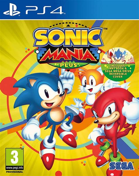 Sonic Mania Ps4 משחקים Playstation 4