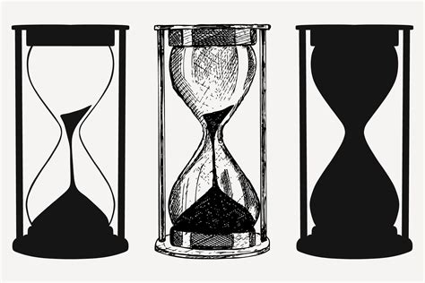 Hourglass Vector Svg Dxf Png Dxf Hourglass Hourglass Drawing Vector Svg