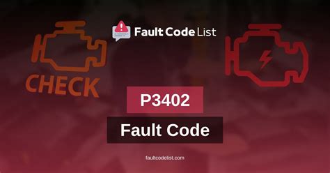 P3402 Fault Code Fault Code