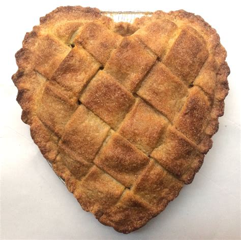 Deep Dish Heart Shaped Made To Order Pies Delivered From Cutie Pies Nyc