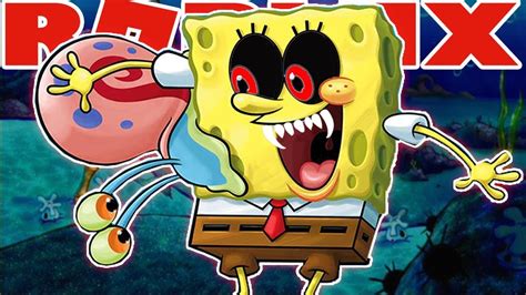 Spongebob Image Id Roblox ♥survive Spongebob Or Die In Roblox Youtube
