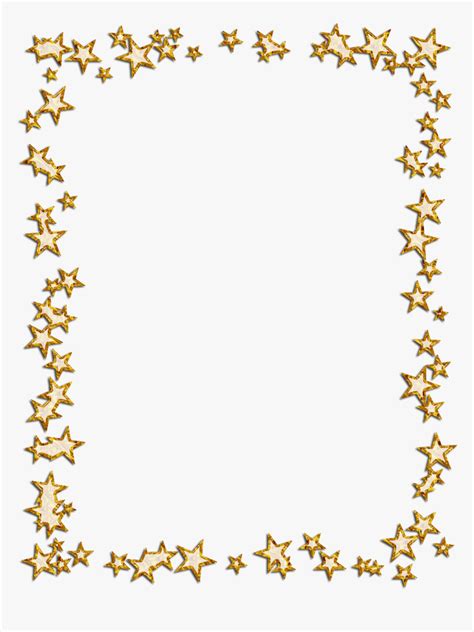 Borders And Frames Picture Frames Star Photography Gold Star Border