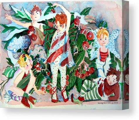 Sugar Plum Fairies Canvas Print Canvas Art By Mindy Newman