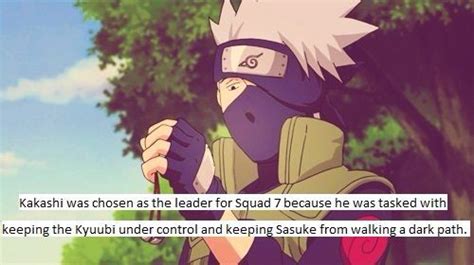 Facts From Naruto About Kakashi Naruto Fakten Naruto Fakten