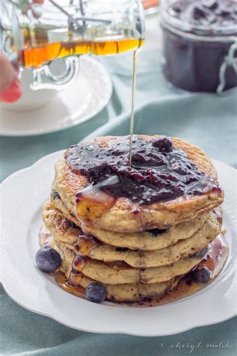 Blueberry Oatmeal Pancakes Vegan Gluten Free Aprons