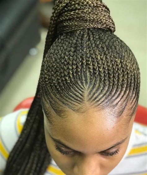 Épinglé par merry loum sur tresses africaines belle coiffure coiffures cheveux noirs tresses