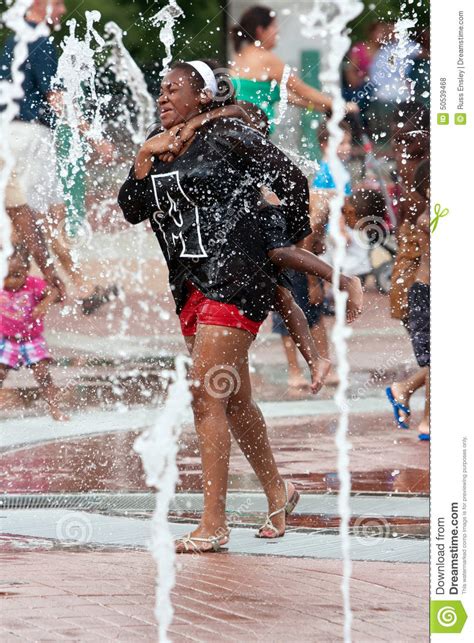 Soaked brunette shagged with strapon. Mother And Child Get Soaked Playing In Atlanta Park ...