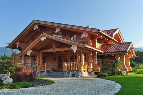 Zu den bekanntesten dürfte der freizeitpark blauer see mit seiner naturbühne und der erholungspark. Blockhaus "Mountain View" | Blockhaus häuser, Haus ...
