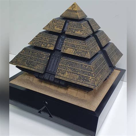 3d Printed Stargate Pyramid By Community Member 3d Print And Paint