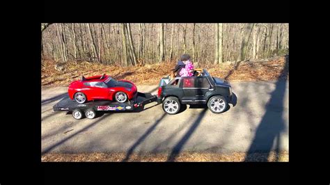 18 Volt Power Wheels Corvette Test Hit Youtube