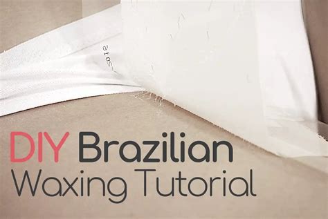 Diy Brazilian Wax Tutorial In 4 Steps