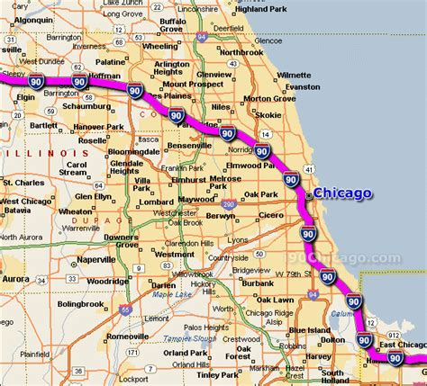 To make the map easier to use as you travel, you can turn layers on and off within the map legend. Chicago Map - Map - Travel - Holiday - Vacations