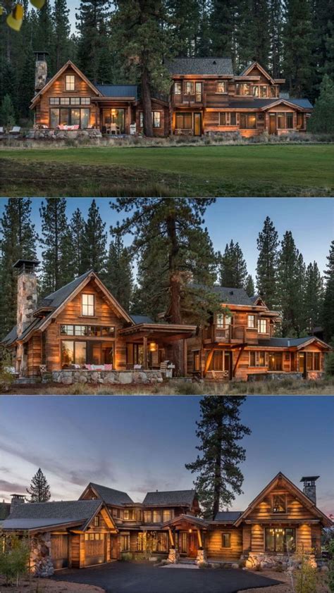 Pin By Autumn Jacunski On Home In The Mountains Log Cabins Luxury