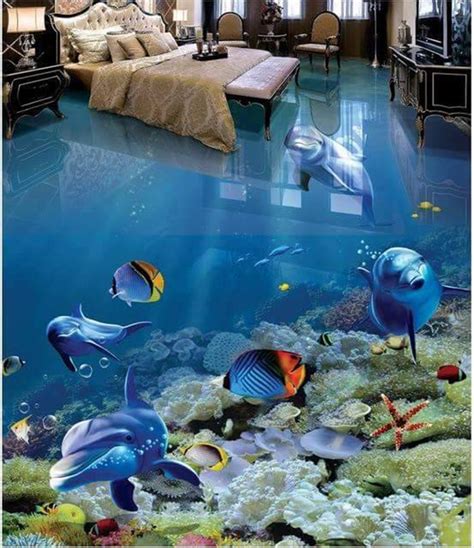 These 3d Epoxy Floors Can Turn Any Floor In Your Home Into Ocean Waves