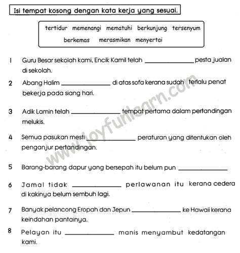 Latihan bahasa melayu tahun 4. Soalan Karangan Bahasa Melayu Darjah 4 - Persoalan p
