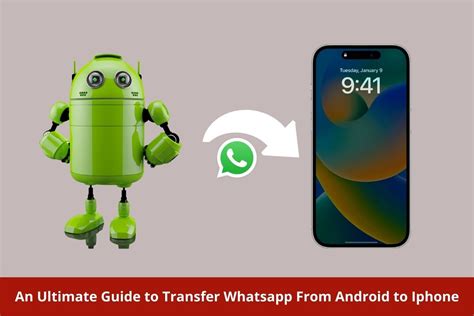 An Ultimate Guide To Transfer Whatsapp From Android To Iphone