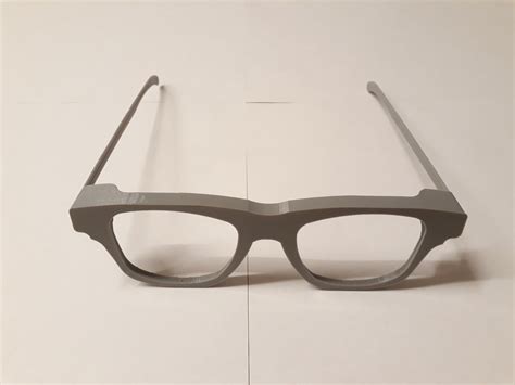3d Printable Glasses Frames With Bendable Arms By Freddy Billowes