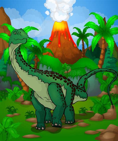 Download 730+ royalty free diplodocus cartoon vector images. Cute cartoon Diplodocus. stock vector. Illustration of ...