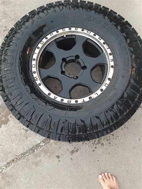 4 Nitto Ridge Grappler Tires And Motorsport Ultra Wheels Sell My Tires