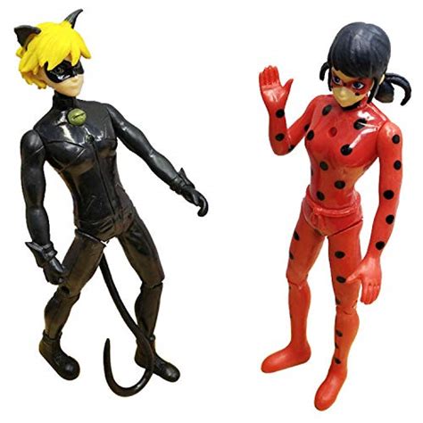 Ladybug 6pcs Action Figure And Cat Noir Miraculous Action Figures