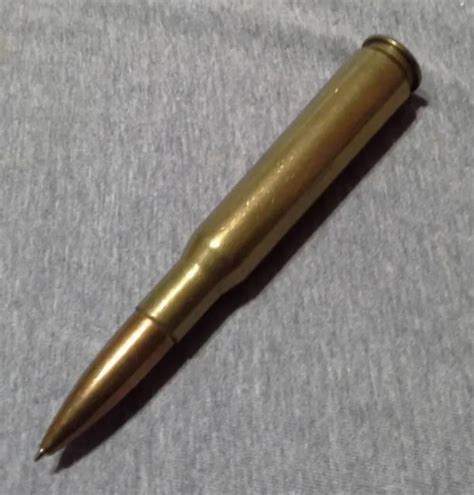 Vintage 50 Cal Machine Gun Bullet Pen Black Ink 1999 Picclick